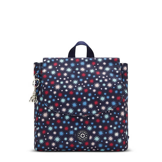 Kipling Dannie Printed Small Hátizsák Kék | HU 1547AH